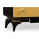 Black Lacquer Chest of Drawers