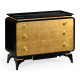 Black Lacquer Chest of Drawers