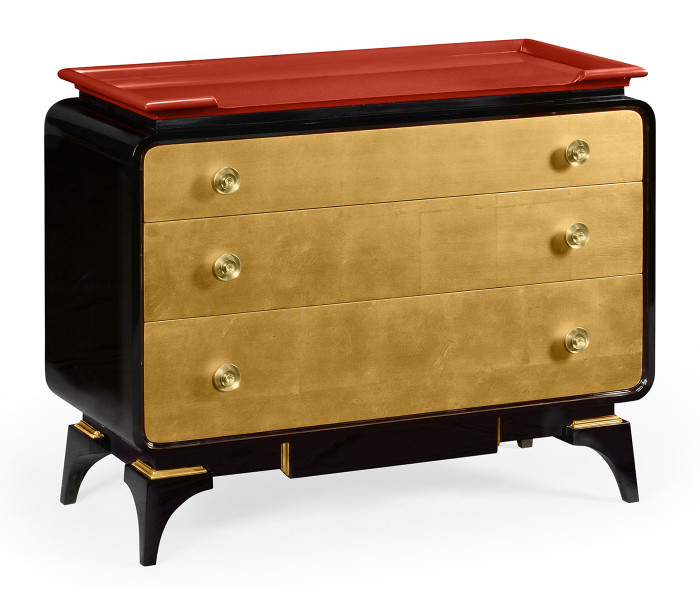 Emperor Red Chest of Drawers