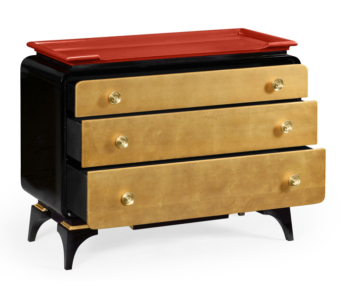 Emperor Red Chest of Drawers