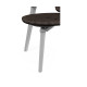 Architectural Three Multi-Layered Circular Black Mocha Oak Oyster Coffee Table Architectural Three Multi-Layered Circular Black Mocha Oak Oyster Coffee Table