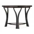 Architectural Tripal Hexagonal Black Mocha Oak Oyster Coffee Table