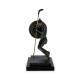 Pair of Dark Bronze Combatant Bookends