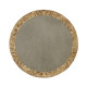 Fulgurite Buckingham Round Side Table