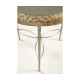 Fulgurite Buckingham Round Side Table