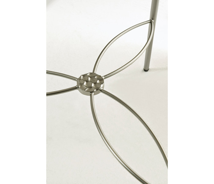 Fulgurite Buckingham Round Side Table