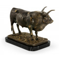 Antique Dark Bronze Longhorn