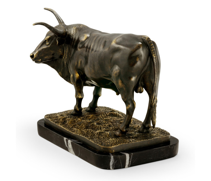 Antique Dark Bronze Longhorn