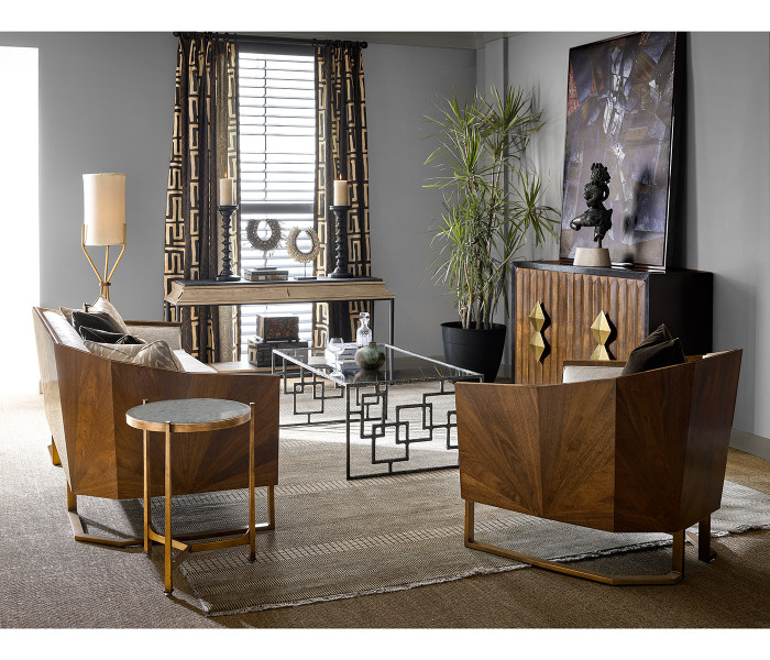 Large Organic Vase in Dark Bronze