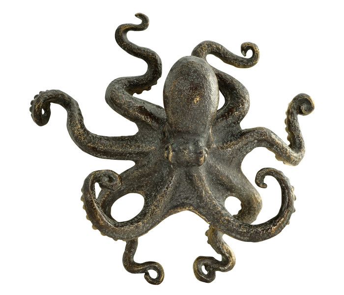 Antique Dark Bronze Octopus Antique Dark Bronze Octopus