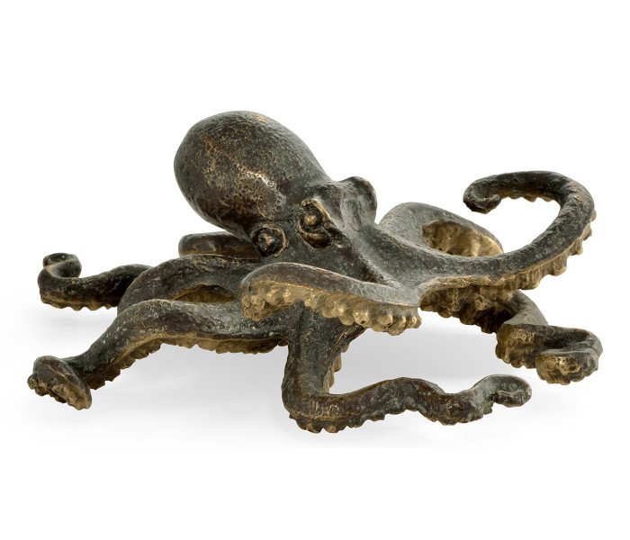 Antique Dark Bronze Octopus Antique Dark Bronze Octopus