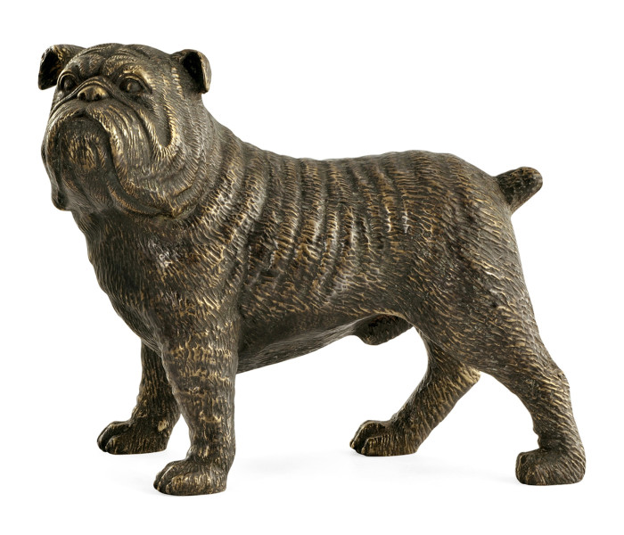 Antique Dark Bronze Bulldog Antique Dark Bronze Bulldog