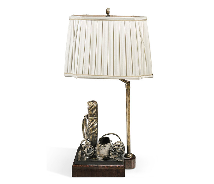 Ballet pointe shoes table lamp