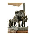 The elephant table lamp (Left)