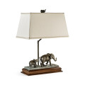 The elephant table lamp (Left)