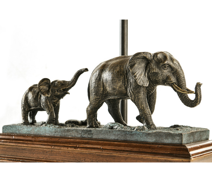 The elephant table lamp (Right)