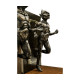 Pair of Antique Dark Bronze Elf Bookends Pair of Antique Dark Bronze Elf Bookends