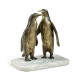 Anitque Dark Bronze Penguins Anitque Dark Bronze Penguins