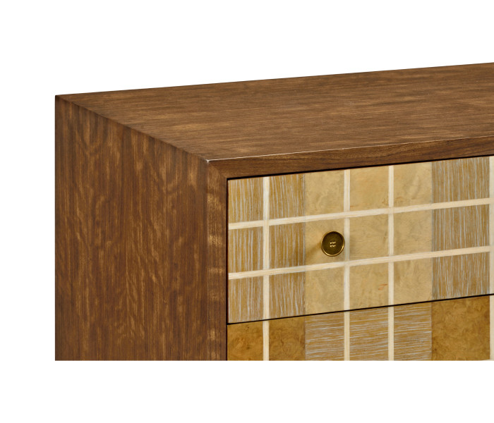 Pale Tartan Six-Drawer Dresser Pale Tartan Six-Drawer Dresser