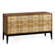 Pale Tartan Six-Drawer Dresser