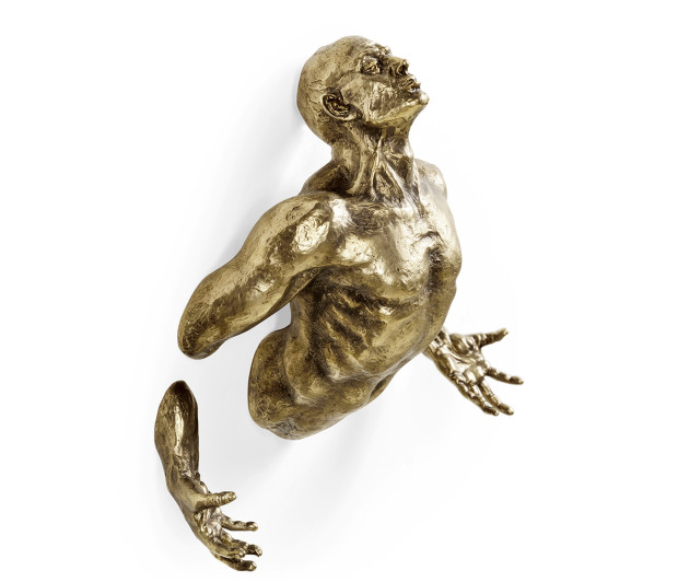 Anitque Brass Floating Man