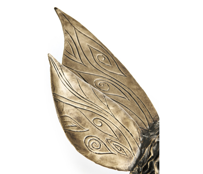 Antique Light Brown Brass Fairy