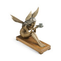 Antique Light Brown Brass Fairy