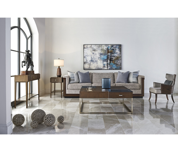 Dark Santos Winged Back Occasional Chair Dark Santos Winged Back Occasional Chair