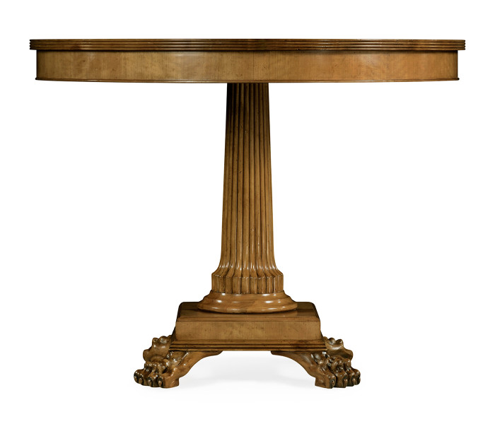 Round Natural Alder Centre Table