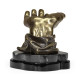 Single Light Brass Open Face Palm Single Light Brass Open Face Palm