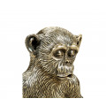 Antique Dark Bronze Monkey Tissue Paper Holder
