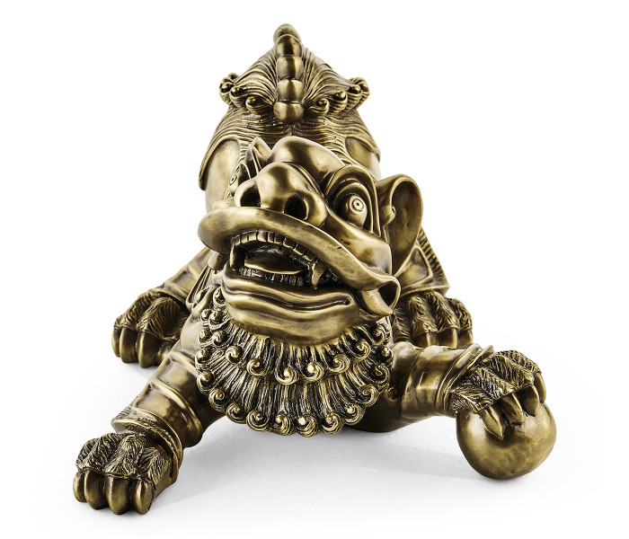 Antique Brass Foo Dog