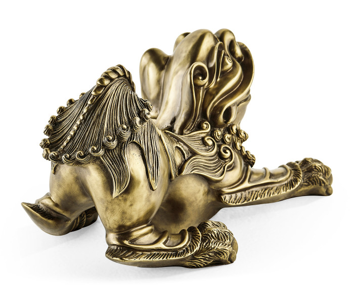 Antique Brass Foo Dog Antique Brass Foo Dog