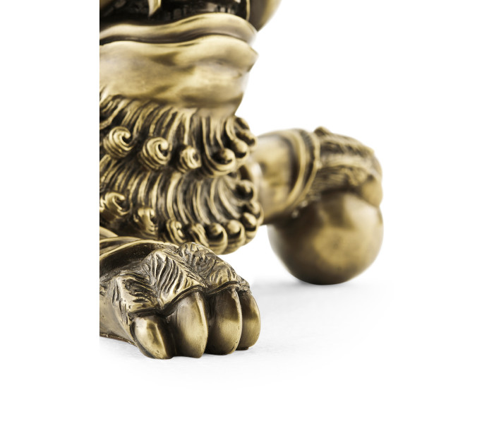 Antique Brass Foo Dog Antique Brass Foo Dog