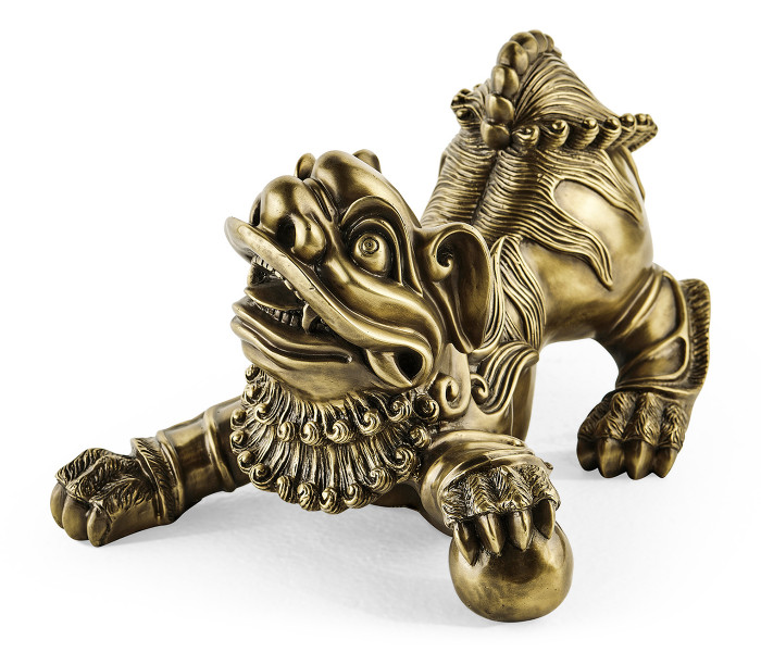 Antique Brass Foo Dog Antique Brass Foo Dog