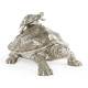 White Stainless Steel Turtle Container White Stainless Steel Turtle Container