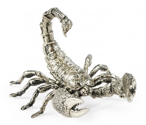White Brass Scorpion
