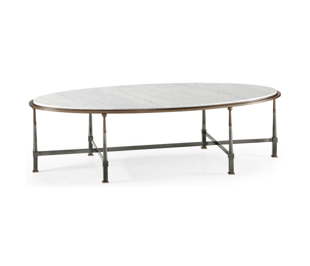 Hamilton Oval Cocktail Table