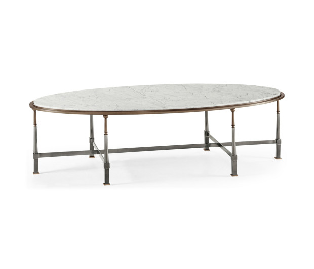 Hamilton Oval Cocktail Table