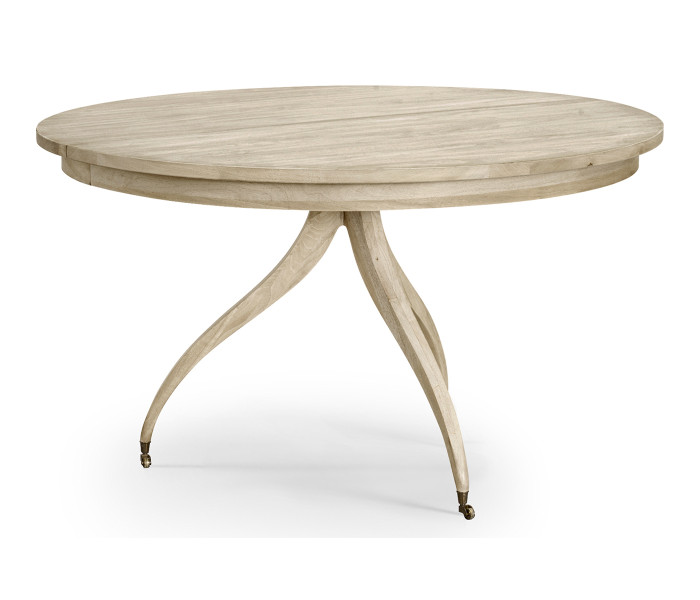 Solar Spider Leg Dining Table – Bleached Walnut