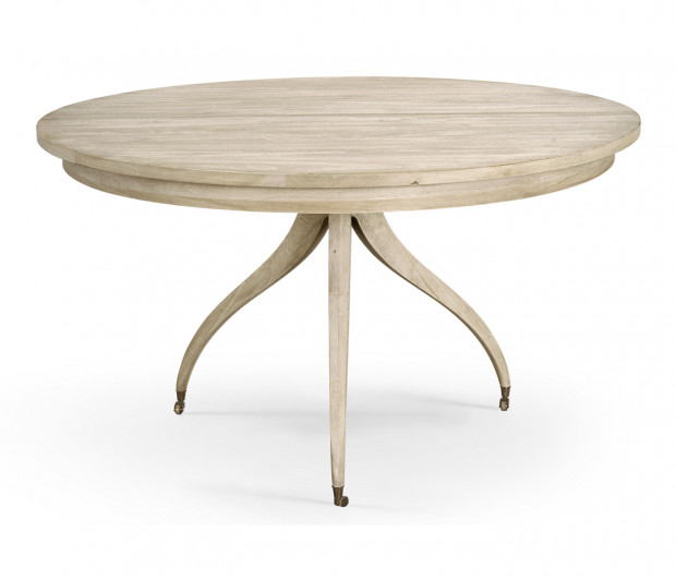 Solar Spider Leg Dining Table – Bleached Walnut