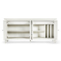 White Crepuscular Credenza