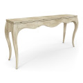 Disk Flip Top Console Table