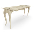 Disk Flip Top Console Table