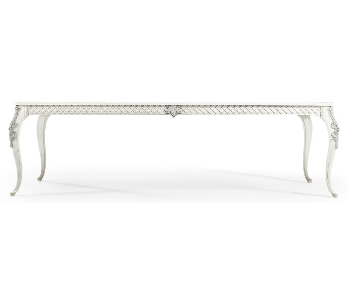 Inversion Lattice Leg Dining Table