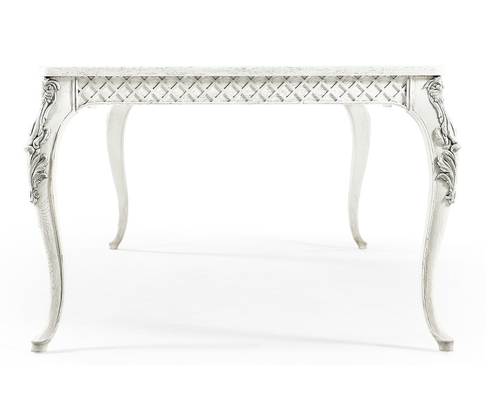 Inversion Lattice Leg Dining Table