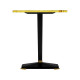 Rectangular Black & Trompe L'oeil Side Table Rectangular Black & Trompe L'oeil Side Table