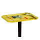 Rectangular Black & Trompe L'oeil Side Table Rectangular Black & Trompe L'oeil Side Table