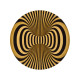 Op Art Side Table Op Art Side Table