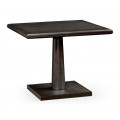 Square Dark Brown Ash Dining Table 35